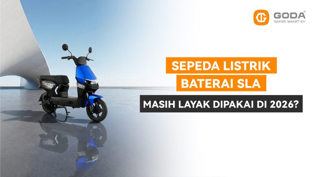 Sepeda listrik baterai SLA
