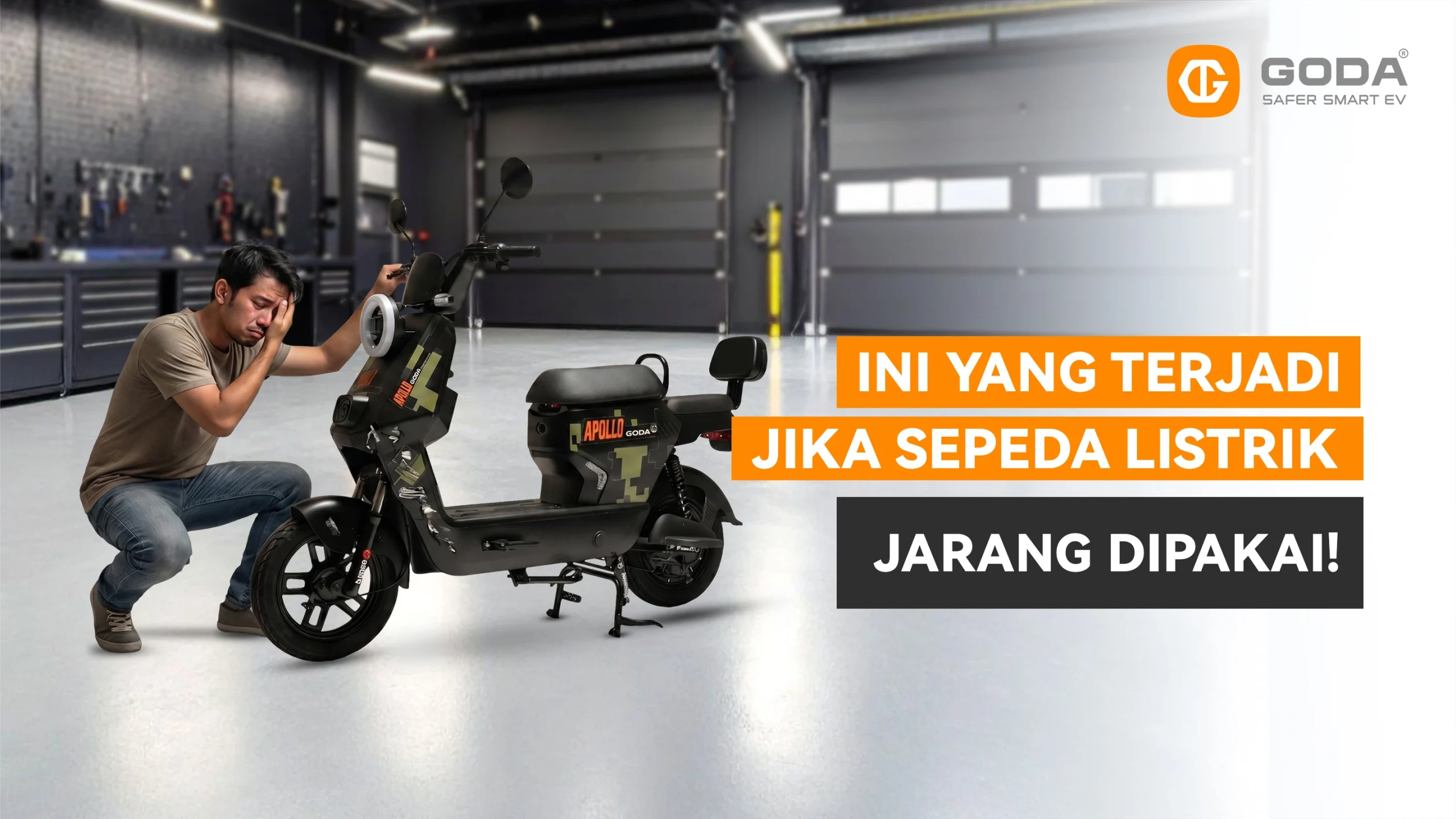 sepeda listrik cepat rusak