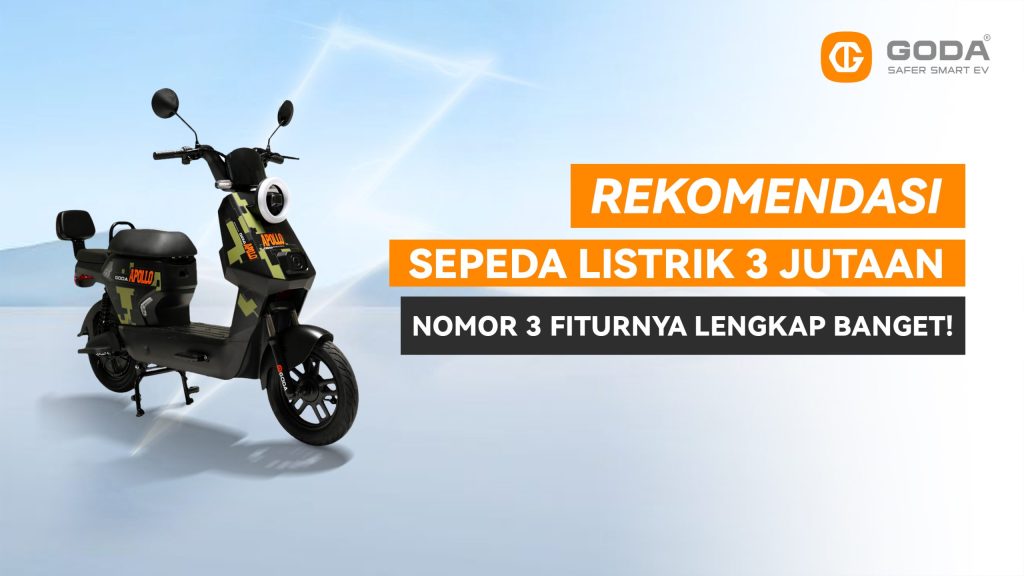 rekomendasi sepeda listrik 3 juta